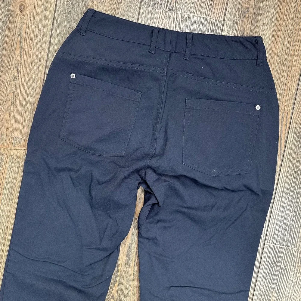 Outlier Slim Dungarees Mens 30x32 Navy Blue Workcloth Doubleweave Tech Pants